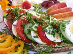 Healthy lifestyle habits supporting strong immune system with natural balance